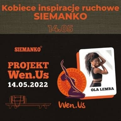 Kobiece inspiracje ruchowe w SIEMANKO