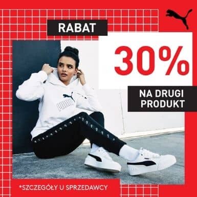 -30% w Puma Outlet na drugi produkt